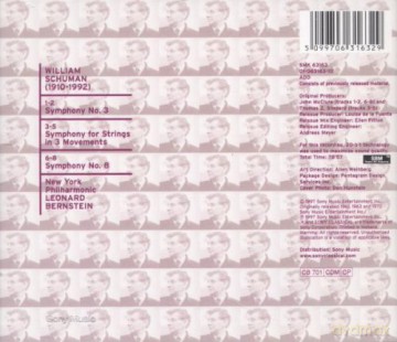 Leonard Bernstein: Sinfonien 3,5,8 [CD]