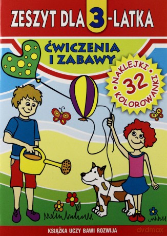 Zeszyt dla 3-latka. Ćwiczenia i zabawy Literat [KSIĄŻKA]