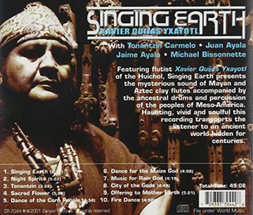 Xavier Quijas Yxayotl: Singing Earth [CD]