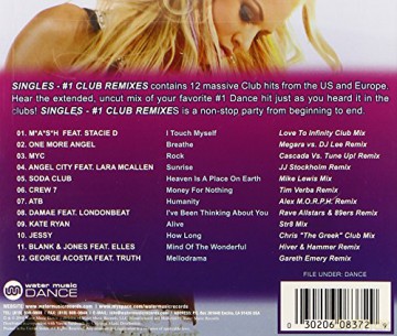 Singles: #1 Club Remixes [CD]