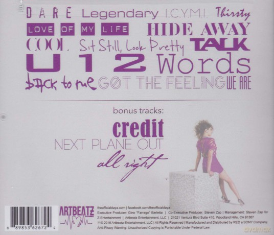 Daya: Sit Still, Look Pretty +3bonus Tracks [CD]