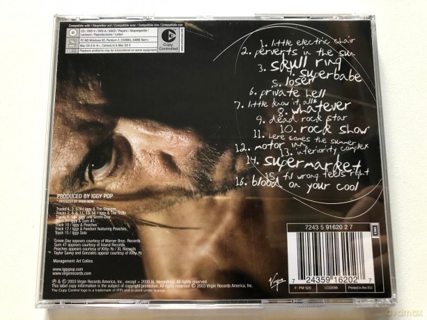 Iggy Pop: Skull Ring [CD]