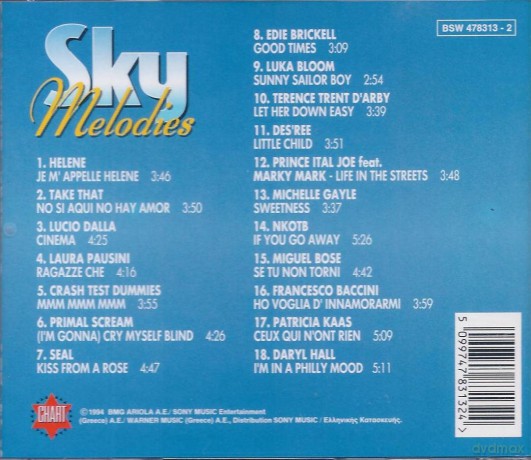 Sky Melodies [CD]