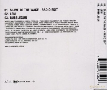 Placebo: Slave to the Wage [CD]
