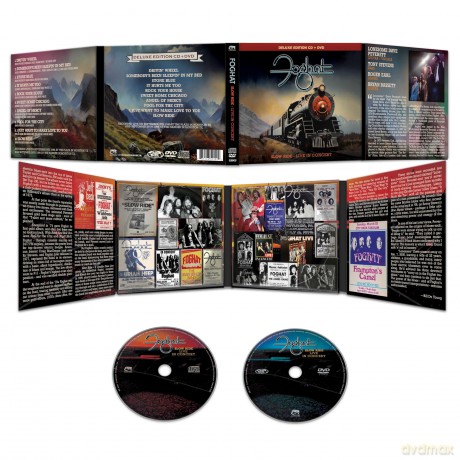 Foghat: Slow Ride: Live In Concert (Cd/Dvd) [CD]