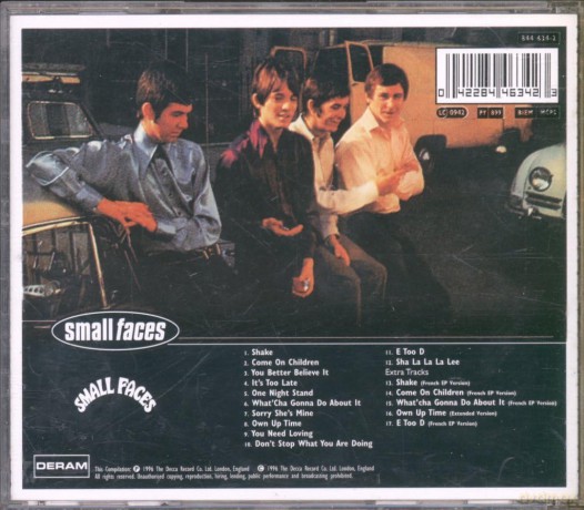Small Faces: Small Faces [CD]