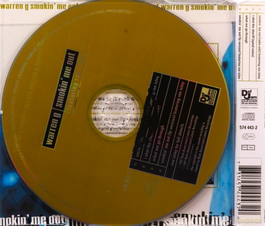 Warren G: Smokin Me Out [CD]
