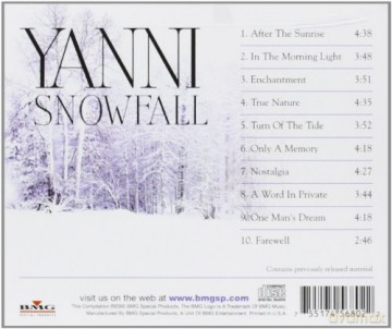 Yanni: Snowfall [CD]