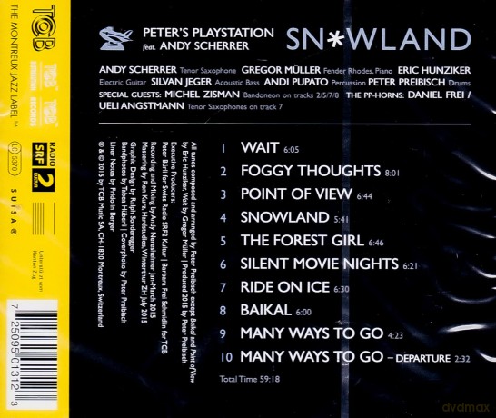 Peter'S Playstation: Snowland [CD]