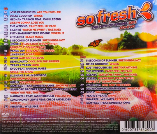 So Fresh: The Hits of Spring 2015 [CD]