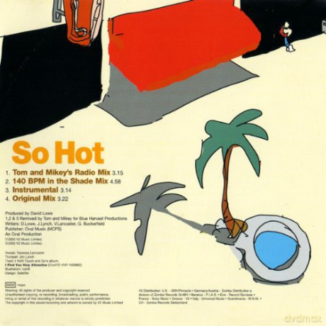 Touch and Go: So Hot [CD]
