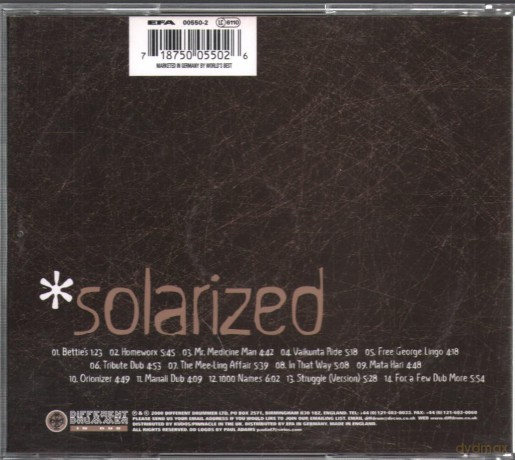 Pre Fade Listening: Solarized [CD]