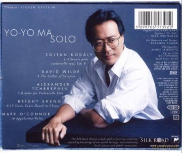 Yo-Yo Ma: Solo - Yo-Yo Ma [CD]