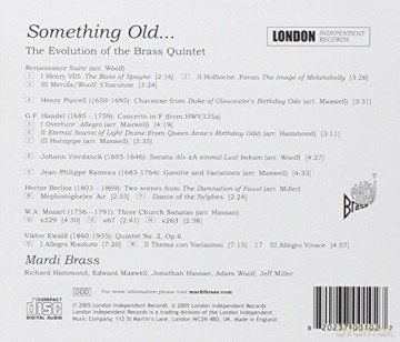 Mardi Brass: Something Old... the Evolution of the Brass Quintet [CD]