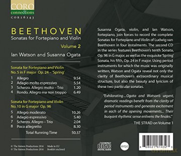 Ian Watson: Sonatas For Fortepiano And Violin V [CD]