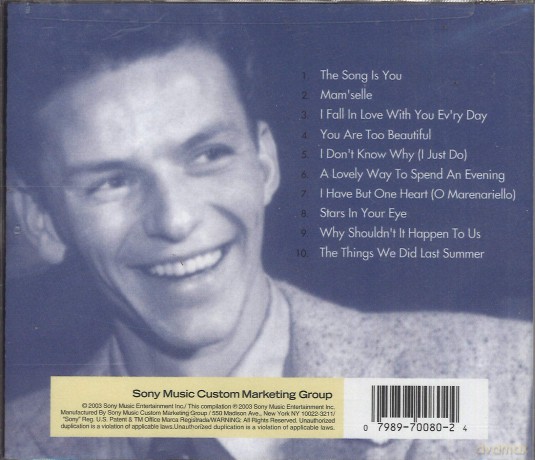 Frank Sinatra: Song Is You [CD]