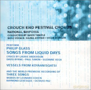 Philip Glass: Songs From Liquid Days [CD]