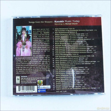 Songs From the Steppes: Kazakh Music Today [CD]