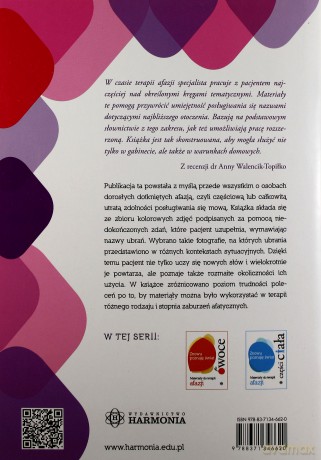 ZNOWU POZNAJĘ ŚWIAT - UBRANIA - Materiały do terap [KSIĄŻKA]
