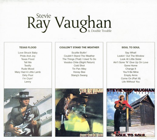 Stevie Ray Vaughan: Soul 2 Soul/Texas Fld/Weather [3CD]