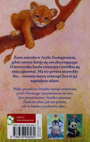 Zosia i jej zoo. Samotne lwiątko [KSIĄŻKA]