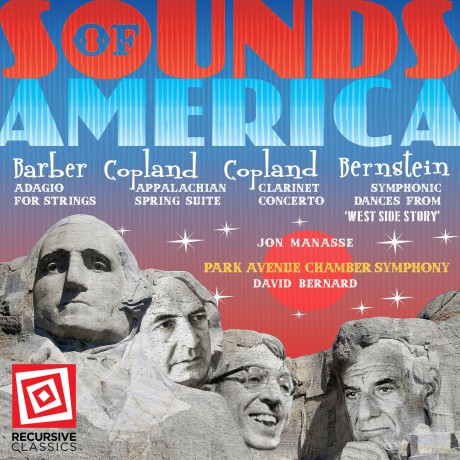 Bernard & David: Sounds Of America: Barber, Copland And Bernstein [CD]