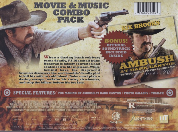Ambush At Dark Canyon (Cd + Dvd): Soundtrack [CD]