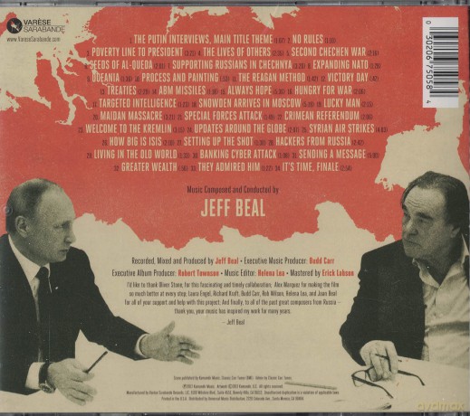 Putin Interviews: Soundtrack [CD]