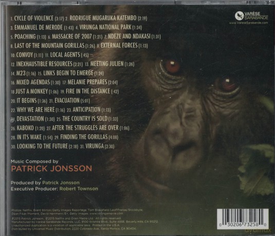 Virunga: Soundtrack [CD]