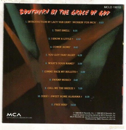 Lynyrd Skynyrd: Southern By The Grace Of God [CD]