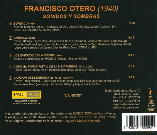 Otero: Spanish Composers of Today 11 [CD]