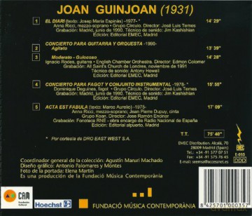 Guinjoan: Spanish Composers of Today 3 [CD]