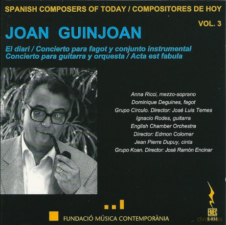 Guinjoan: Spanish Composers of Today 3 [CD]