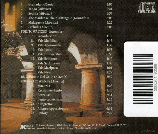 Douglas Riva: Spanish Piano Evenings - Douglas Riva, Piano [CD]
