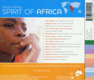Spirit of Africa [CD]