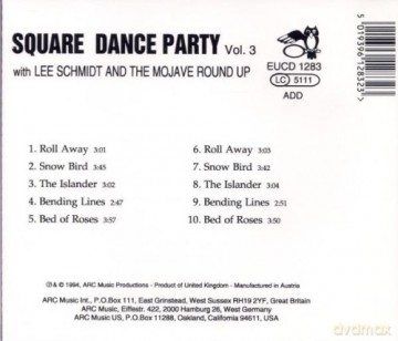 Schmidt Lee: Square Dance Party Vol 3 [CD]
