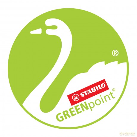 Stabilo: Stabilo Greenpoint Felt-Tip Sign Pen - Assorted Colours, Wallet Of 6 [CD]