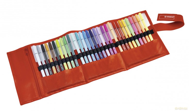 Stabilo: Stabilo Pen 68 Pennarelli Colori Assortiti - Rollerset Da 30 [CD]