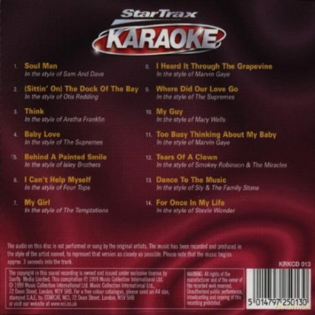 Stacks of Soul - Karaoke [CD]