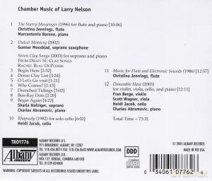 L. Nelson: Starry Messenger [CD]