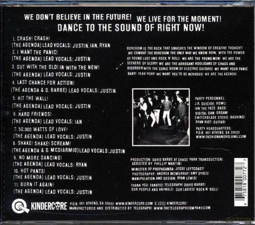 Agenda: Start the Panic [CD]