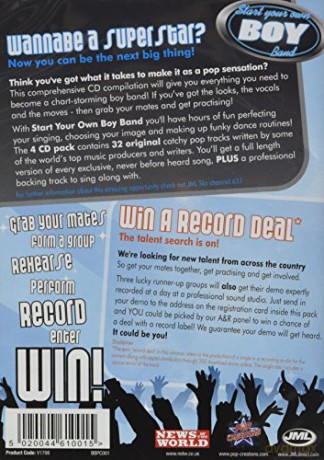 Start Your Own Boy Band [4CD]