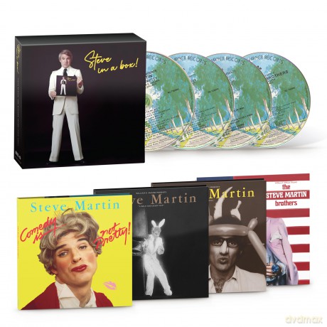 Steve Martin: Steve In A Box [4CD]