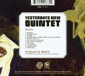 Yesterday's New Quintet: Stevie [CD]