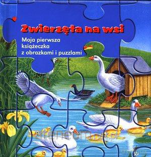 Zwierzęta na wsi. Moja pierwsza książeczka [PUZZLE]