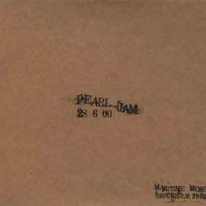 Pearl Jam: Stockholm, Sweden - Wednesday 28th June [2CD]