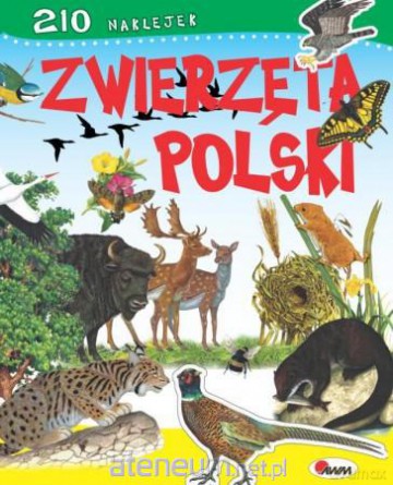 Zwierzęta Polski - 210 naklejek [KSIĄŻKA]