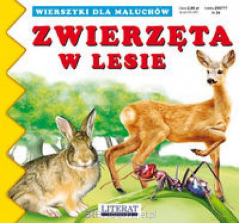 Zwierzęta w lesie [KSIĄŻKA]