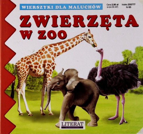 Zwierzęta w zoo [KSIĄŻKA]
