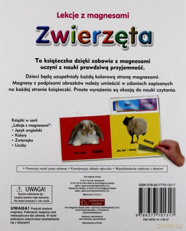 Zwierzęta. Lekcje z magnesami [KSIĄŻKA]